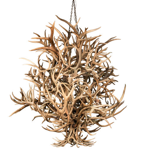 Meyda Tiffany - 212261 - 16 Light Chandelier - Antlers - Mahogany Bronze