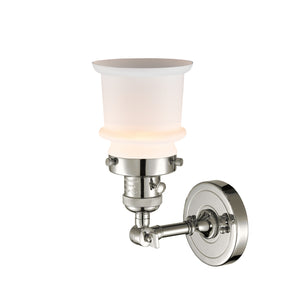 Innovations - 203SW-PN-G181S - One Light Wall Sconce - Franklin Restoration - Polished Nickel