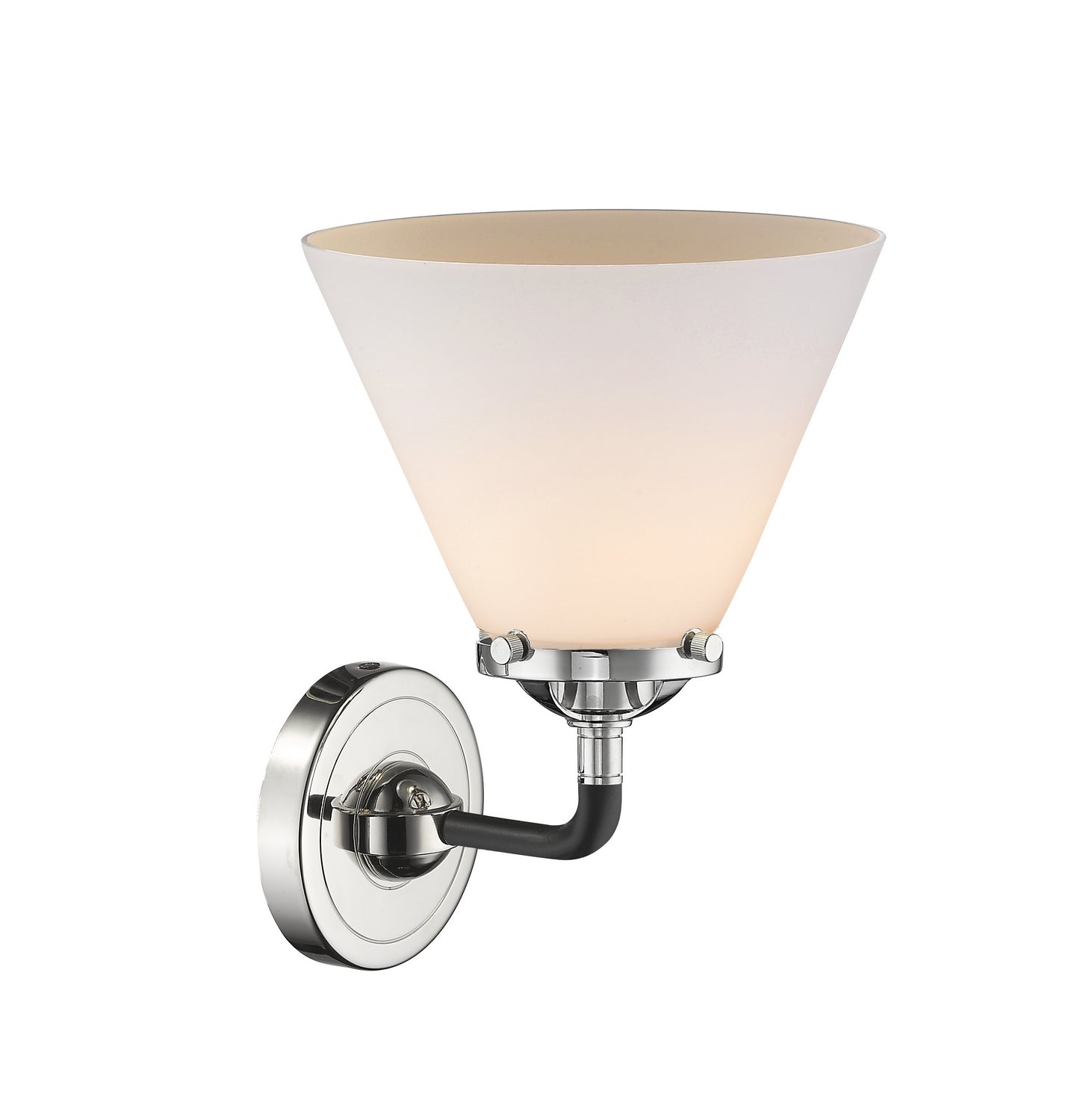 Innovations - 284-1W-BPN-G41 - One Light Wall Sconce - Nouveau - Black Polished Nickel