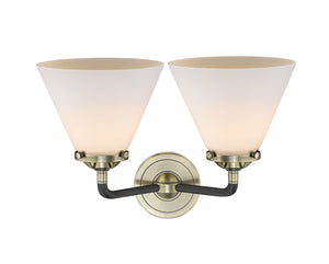 Innovations - 284-2W-BAB-G41 - Two Light Bath Vanity - Nouveau - Black Antique Brass