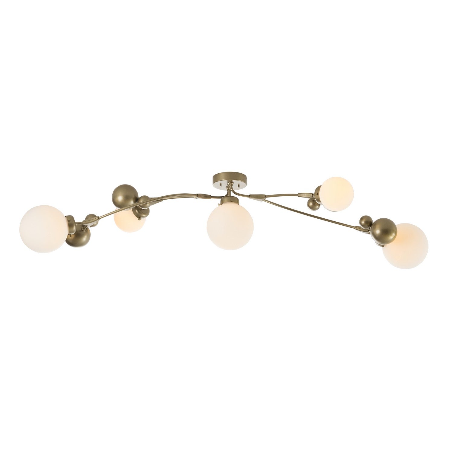 Hubbardton Forge - 128715-SKT-84-GG0639 - Sprig Semi-Flush - Sprig - Soft Gold