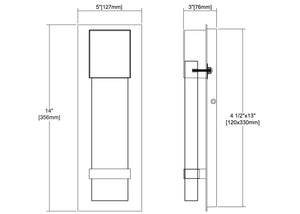 ELK Home - 87110/LED - LED Outdoor Wall Sconce - Emode - Matte Black