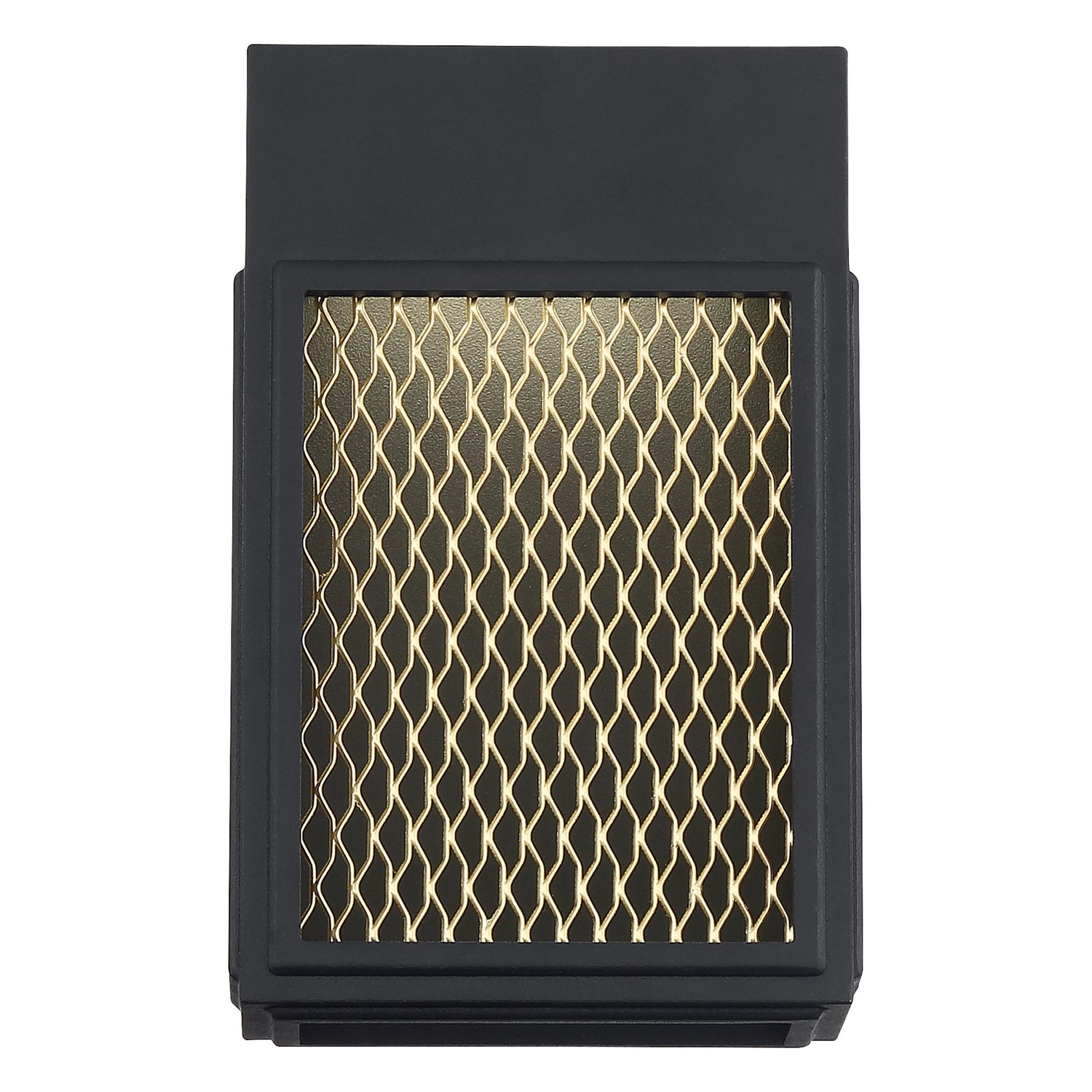 Access - 20062LEDDMG-BL/GLD - LED Wall Sconce - Metro - Black and Gold