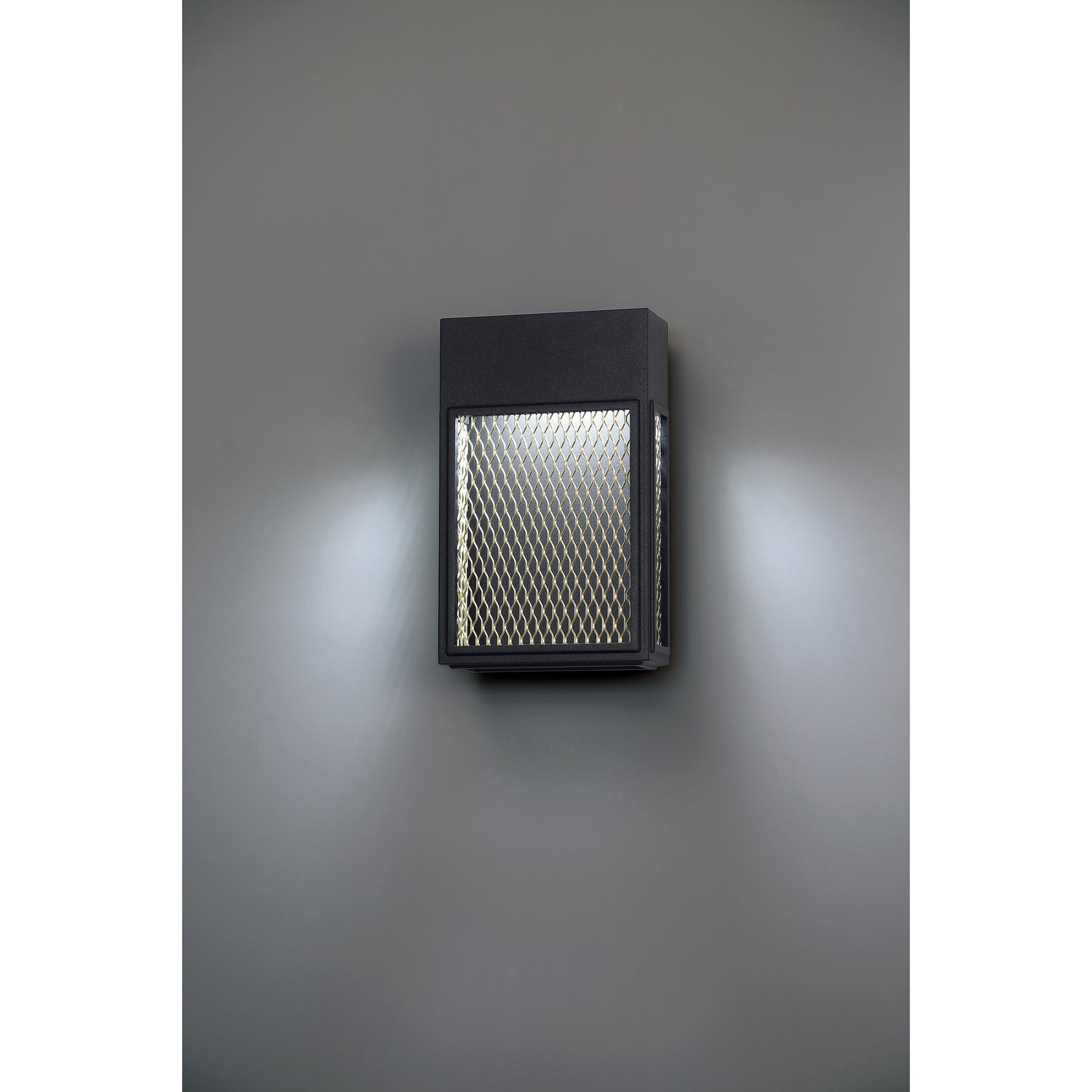 Access - 20063LEDDMG-BL/GLD - LED Wall Sconce - Metro - Black and Gold