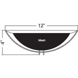 Access - 20447LEDDLP-BS/WHT - LED Wall Fixture - Prong - Brushed Steel