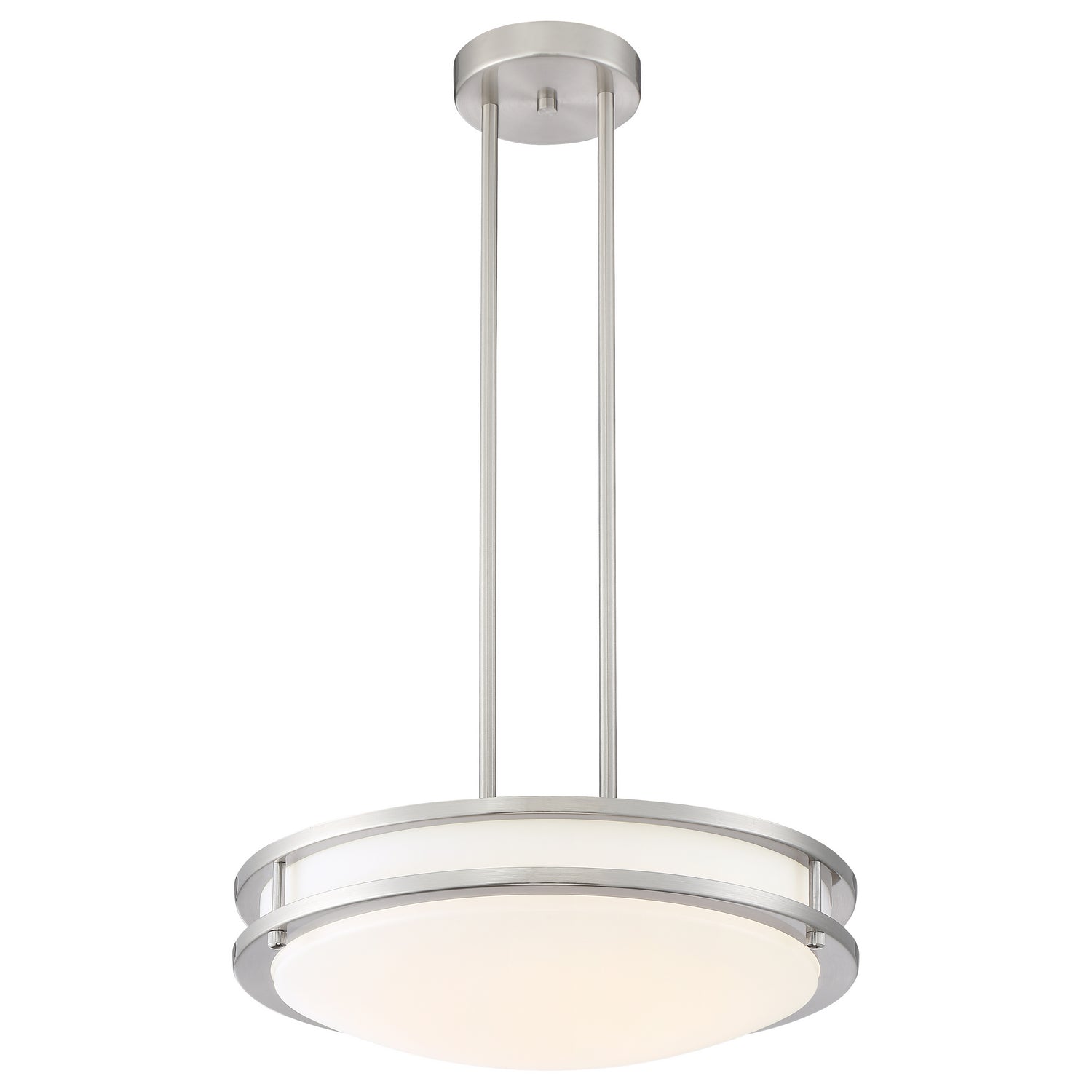 Access - 20469LEDD-BS/ACR - LED Semi Flush Mount - Solero - Brushed Steel