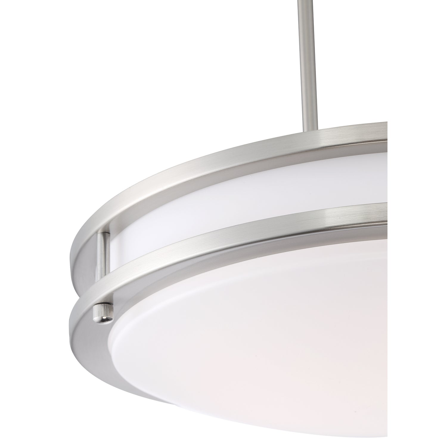 Access - 20469LEDD-BS/ACR - LED Semi Flush Mount - Solero - Brushed Steel