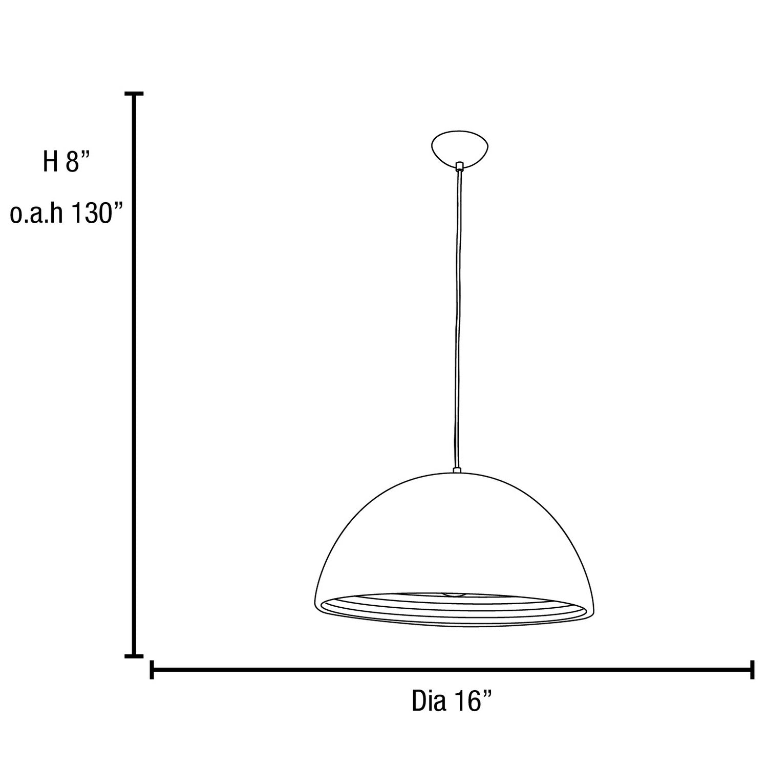 Access - 23767LEDDLP-GWH/SILV - LED Pendant - Astro - Glossy White