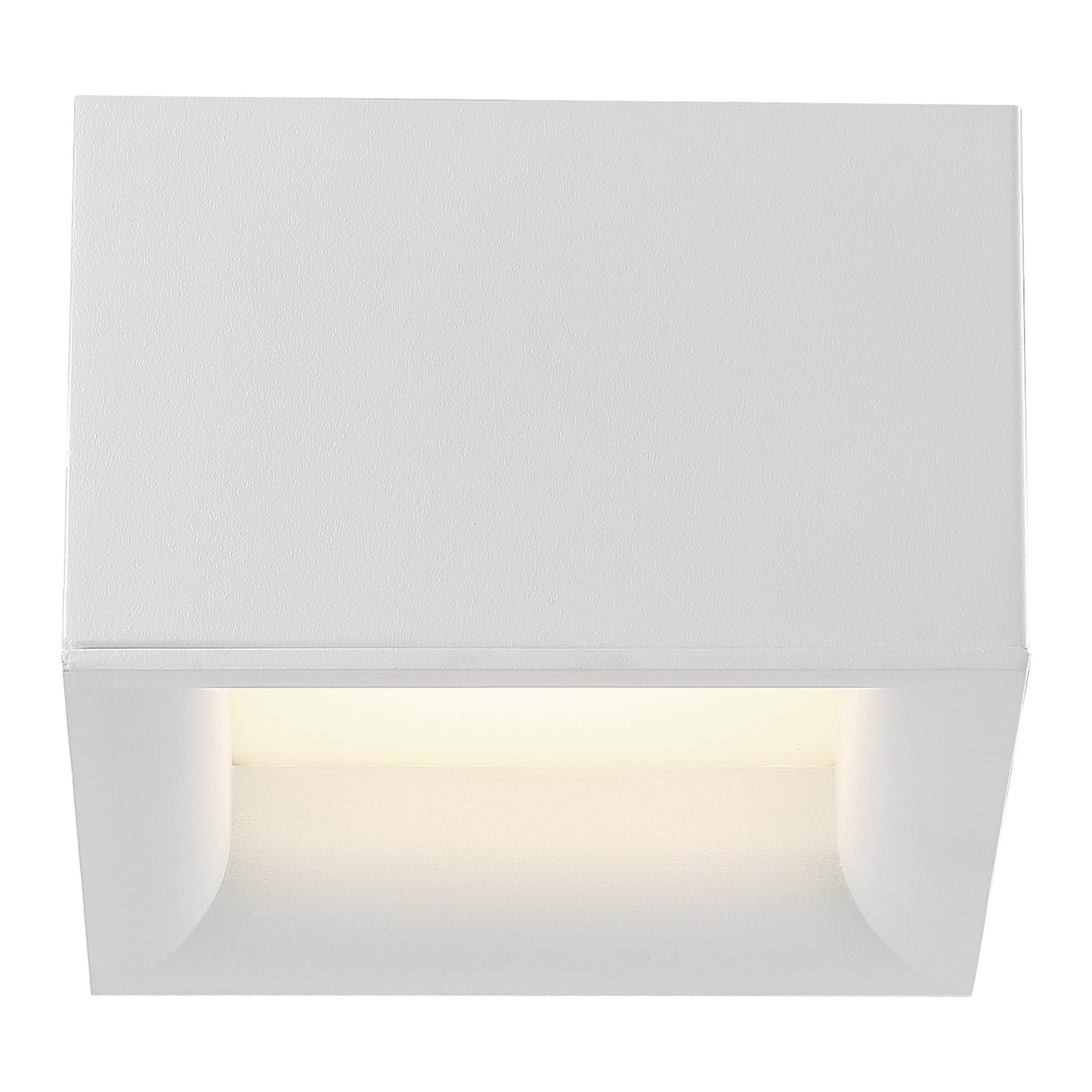 Access - 50009LEDD-WH/ACR - LED Flush Mount - Bloc - White