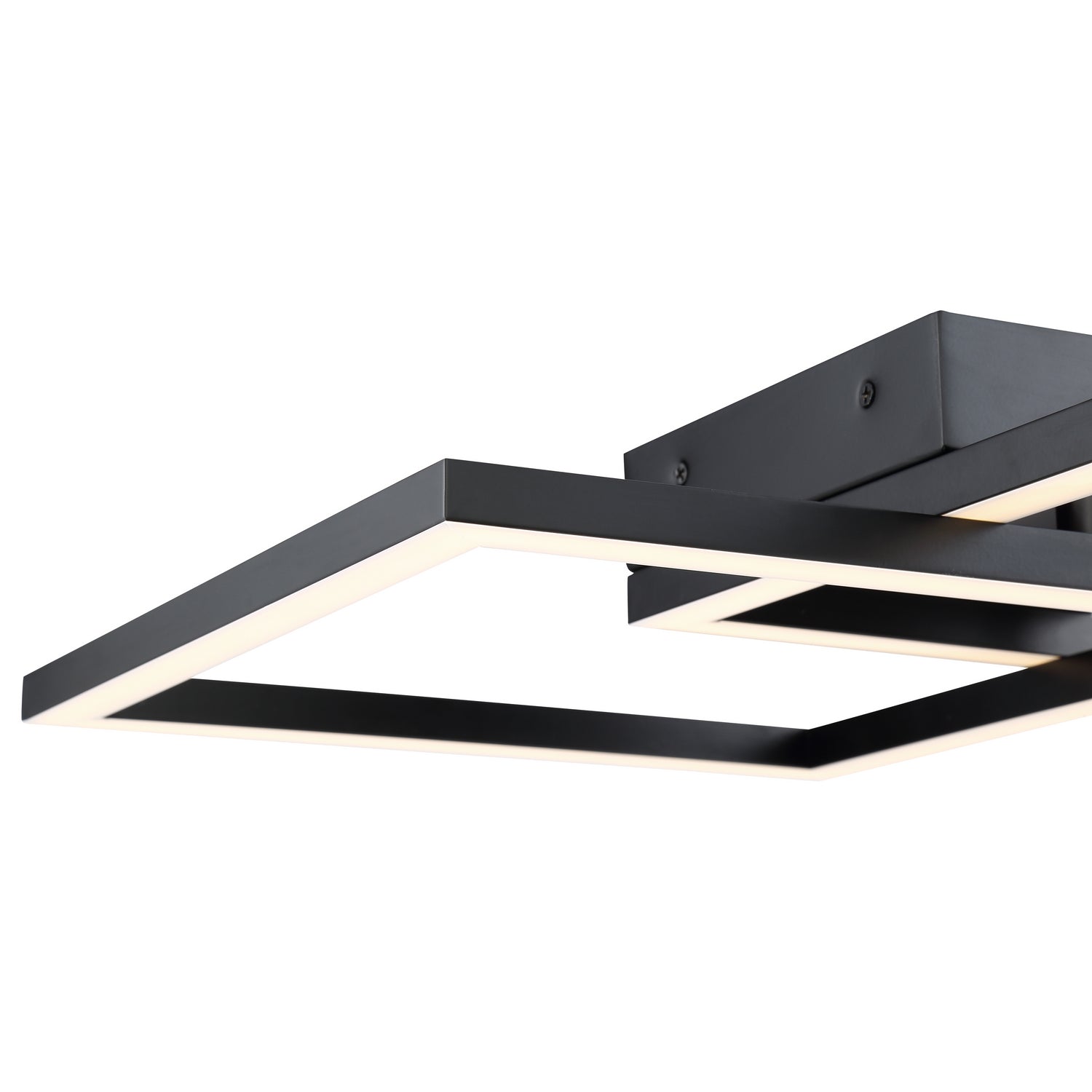 Access - 63966LEDD-BL/ACR - LED Wall Fixture - Squared - Black