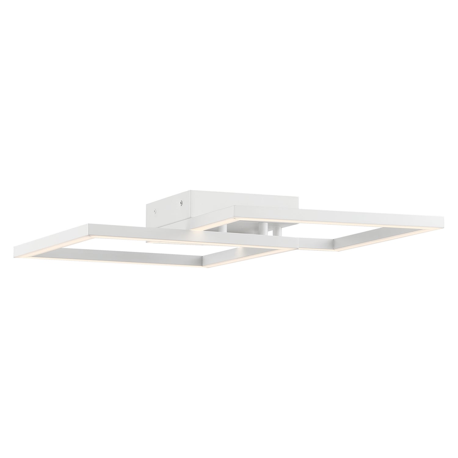 Access - 63966LEDD-WH/ACR - LED Wall Fixture - Squared - White