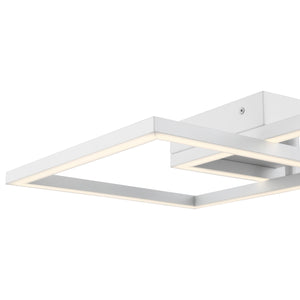 Access - 63966LEDD-WH/ACR - LED Wall Fixture - Squared - White