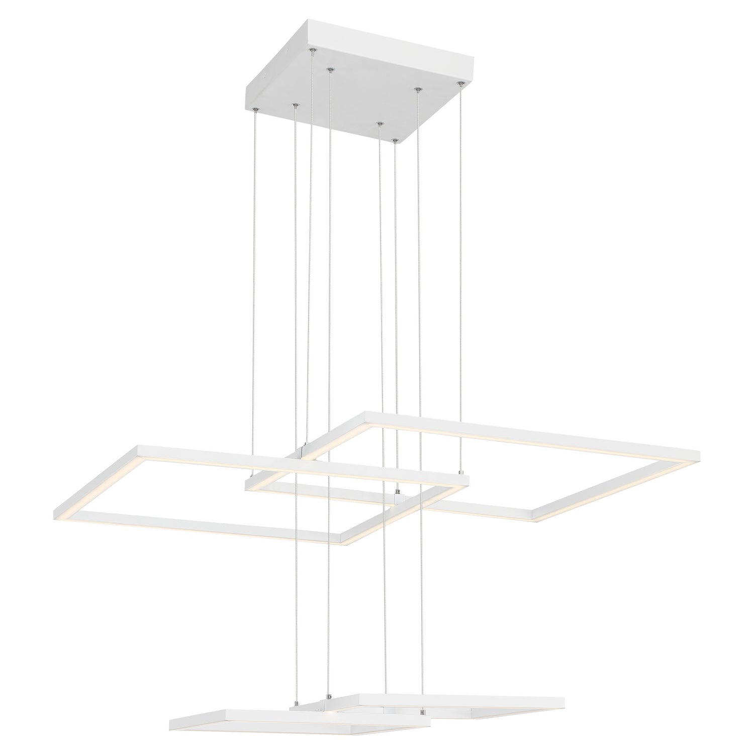 Access - 63968LEDD-WH/ACR - LED Pendant - Squared - White