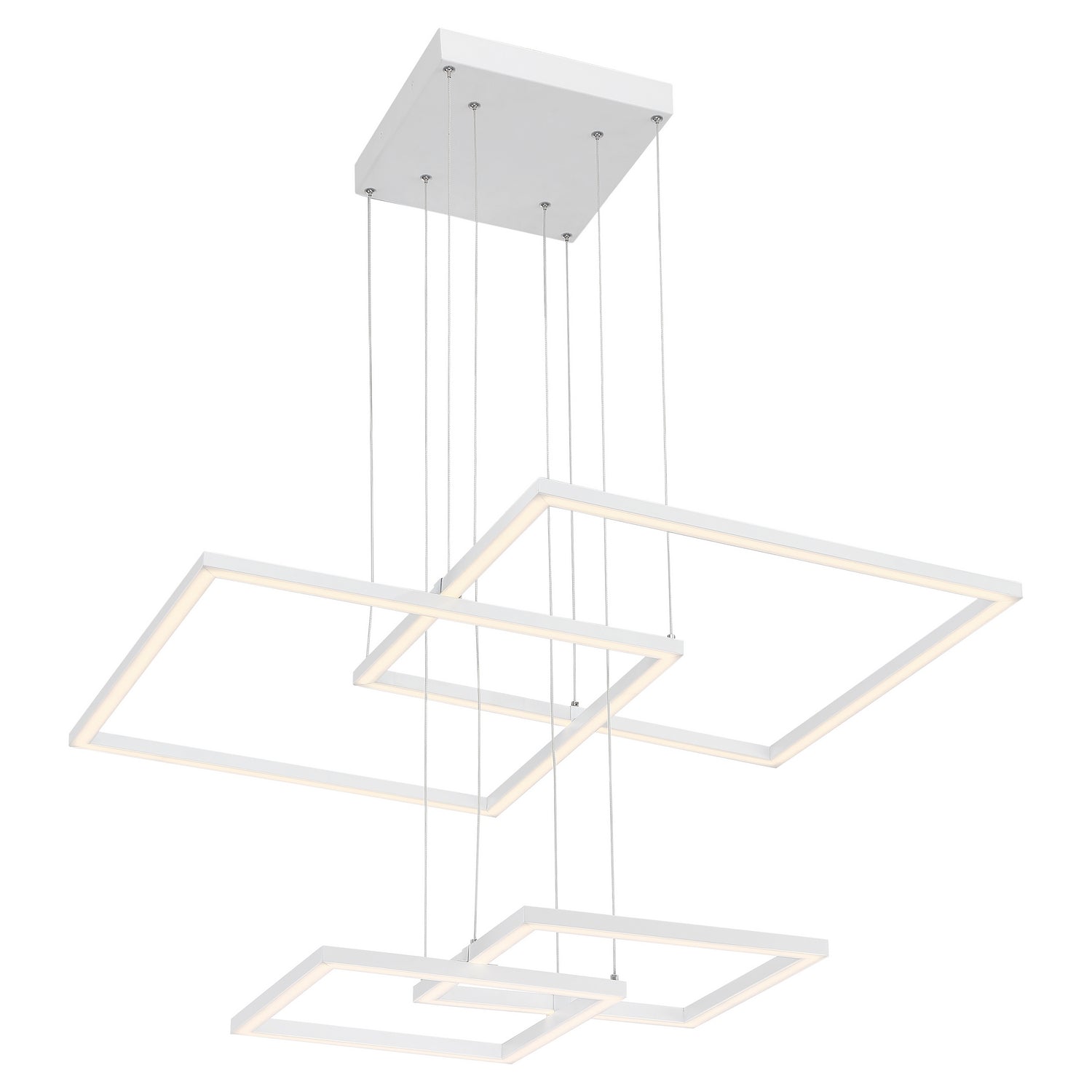 Access - 63968LEDD-WH/ACR - LED Pendant - Squared - White