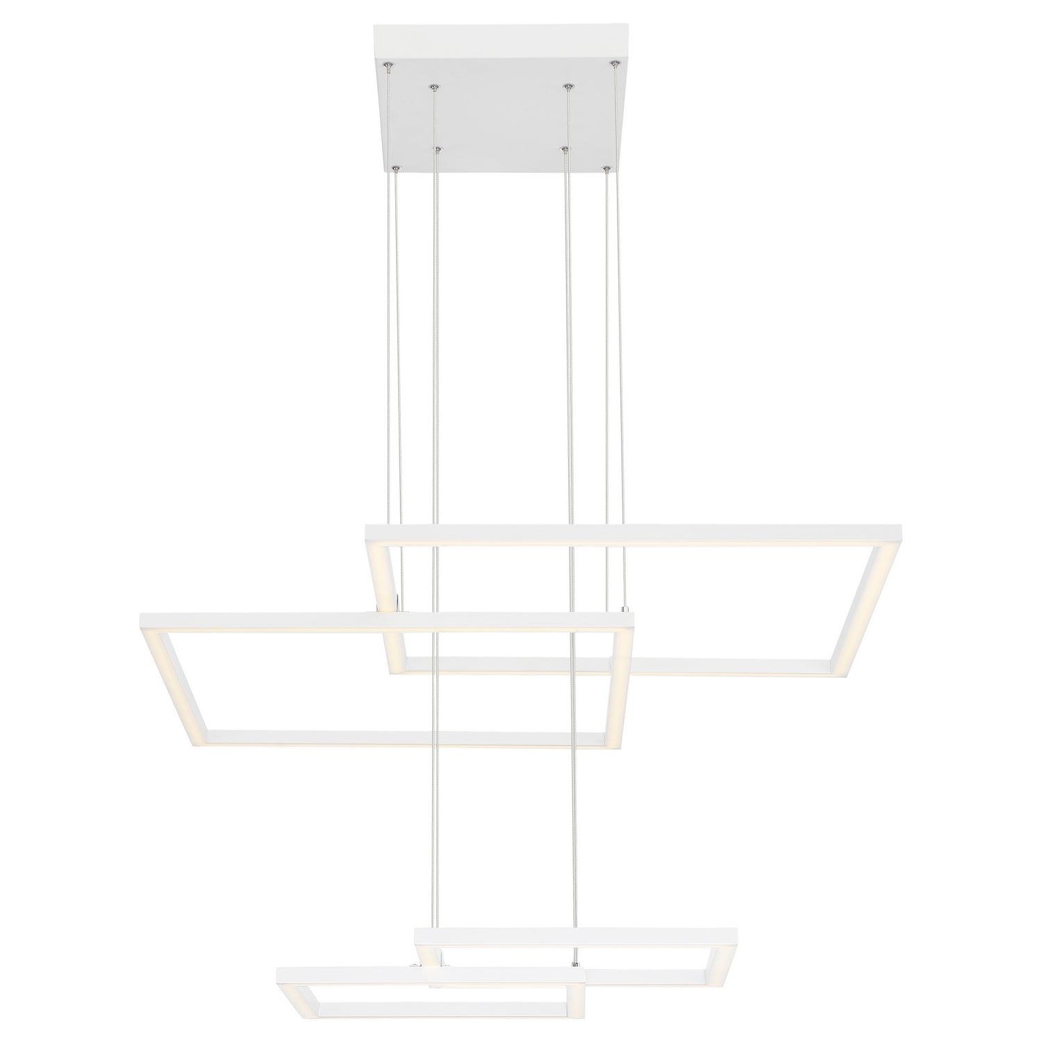 Access - 63968LEDD-WH/ACR - LED Pendant - Squared - White