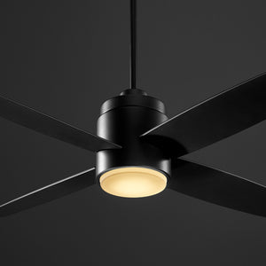 Oxygen - 3-101-15 - 52"Ceiling Fan - Oslo - Black