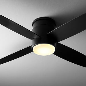 Oxygen - 3-102-15 - 52"Ceiling Fan - Oslo Hugger - Black