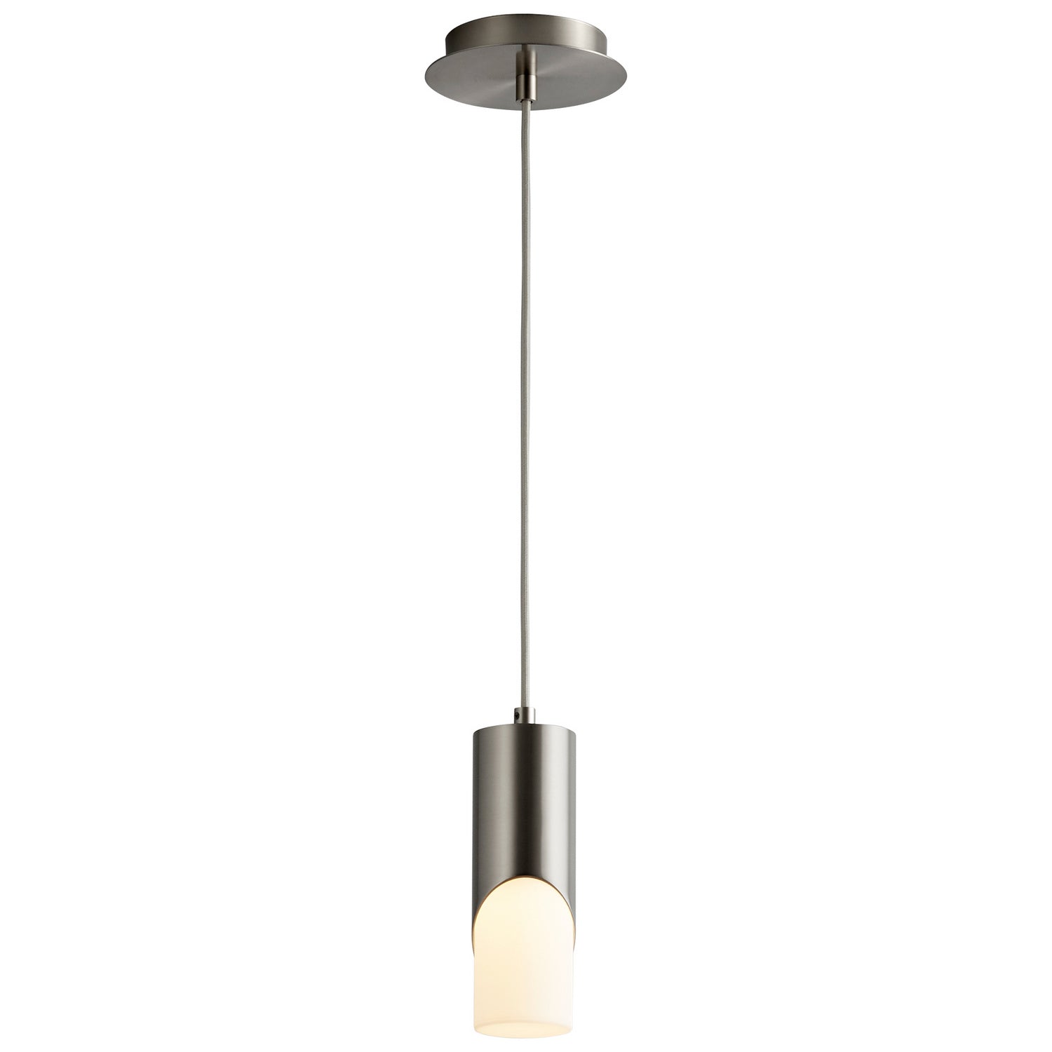 Oxygen - 3-667-224 - LED Pendant - Ellipse - Satin Nickel