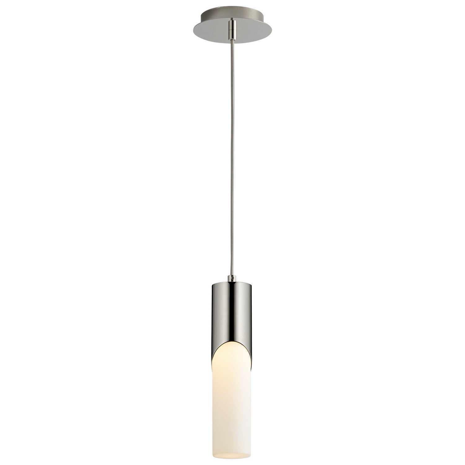 Oxygen - 3-668-120 - LED Pendant - Ellipse - Polished Nickel