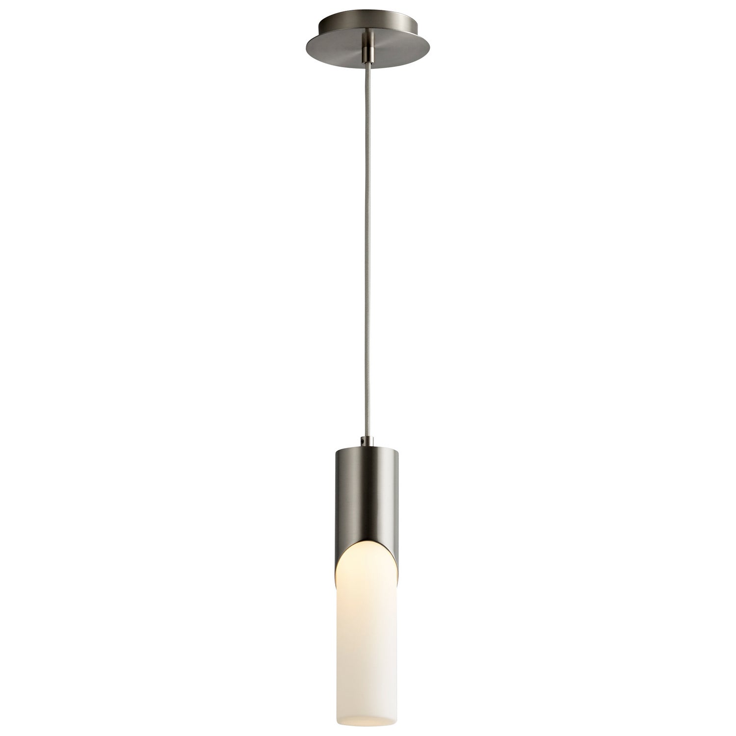 Oxygen - 3-668-124 - LED Pendant - Ellipse - Satin Nickel