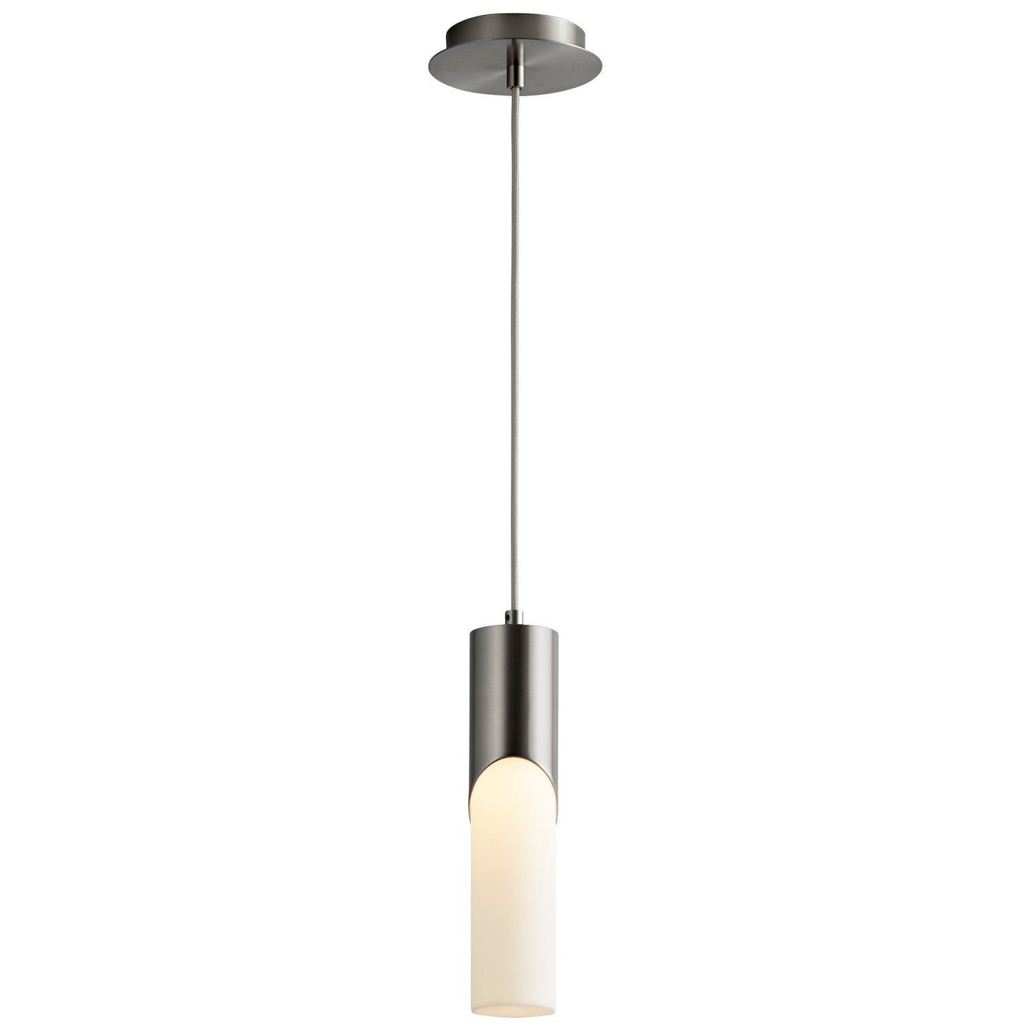 Oxygen - 3-668-224 - LED Pendant - Ellipse - Satin Nickel