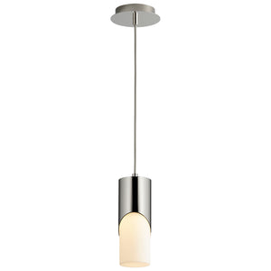 Oxygen - 3-677-120 - LED Pendant - Ellipse - Polished Nickel