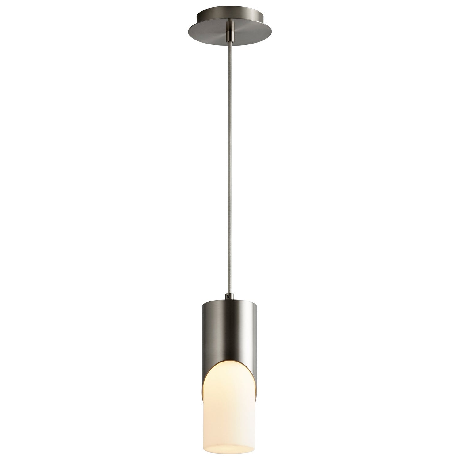 Oxygen - 3-677-124 - LED Pendant - Ellipse - Satin Nickel