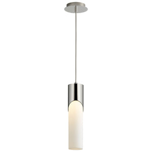 Oxygen - 3-678-120 - LED Pendant - Ellipse - Polished Nickel