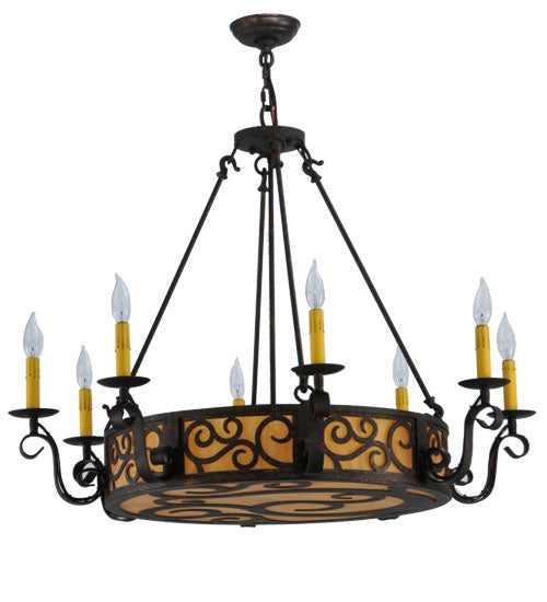 Meyda Tiffany - 115165 - 11 Light Chandelier - Delano - Cajun Spice