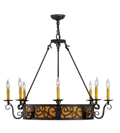 Meyda Tiffany - 115165 - 11 Light Chandelier - Delano - Cajun Spice