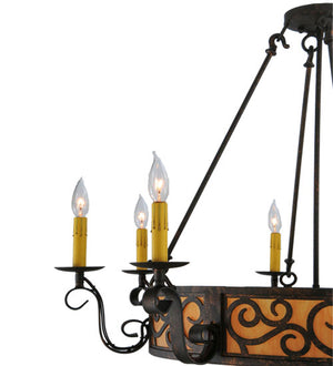 Meyda Tiffany - 115165 - 11 Light Chandelier - Delano - Cajun Spice