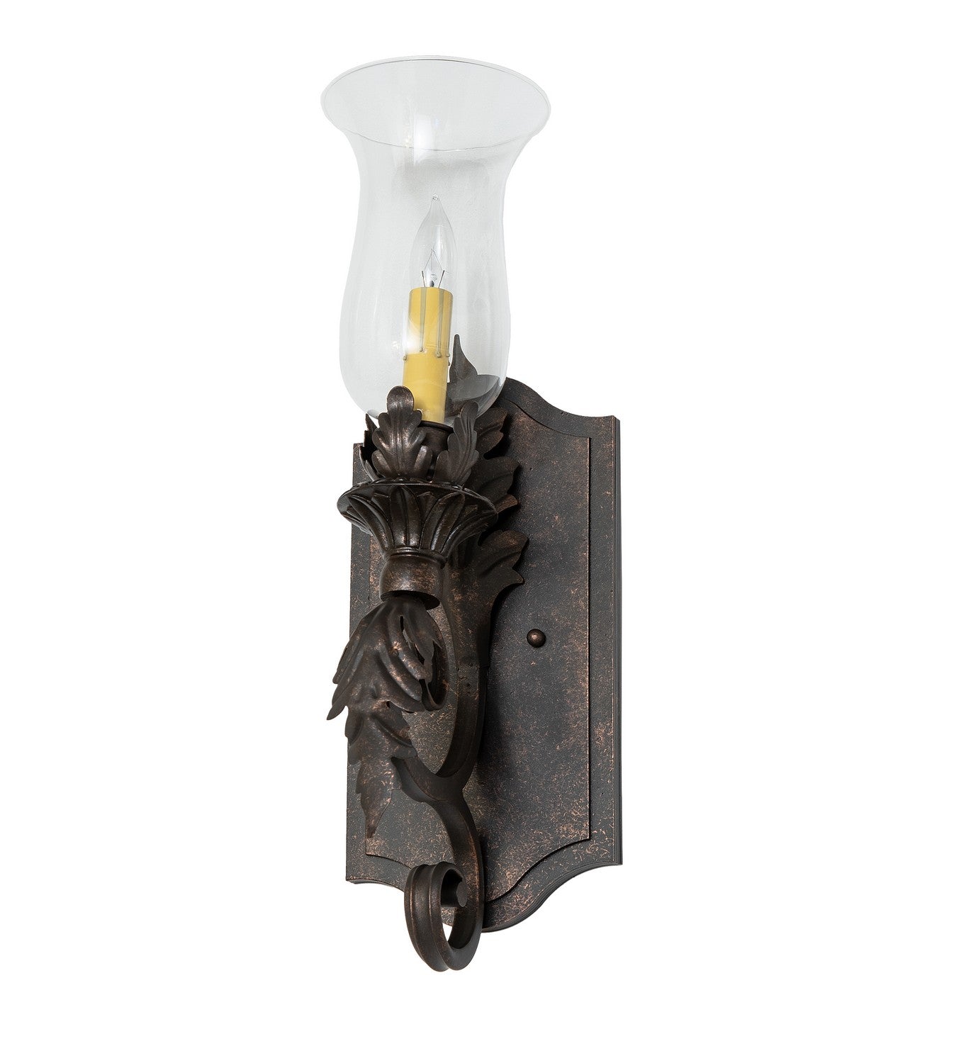 Meyda Tiffany - 120150 - One Light Wall Sconce - Vianne - Gilded Tobacco