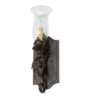 Meyda Tiffany - 120150 - One Light Wall Sconce - Vianne - Gilded Tobacco