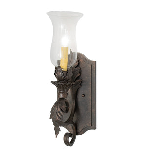 Meyda Tiffany - 120150 - One Light Wall Sconce - Vianne - Gilded Tobacco