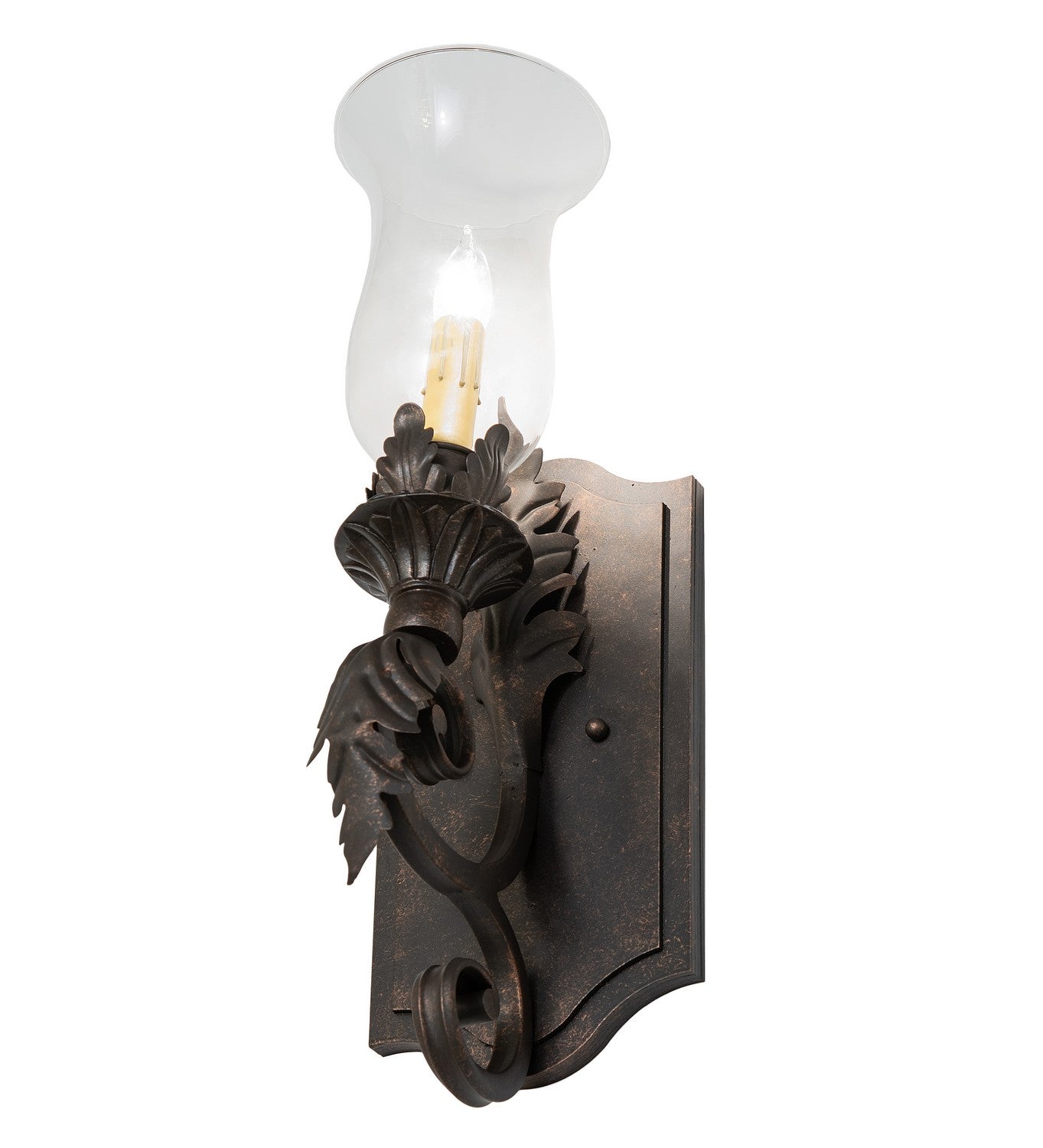 Meyda Tiffany - 120150 - One Light Wall Sconce - Vianne - Gilded Tobacco