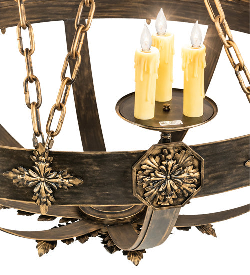 Meyda Tiffany - 212739 - 24 Light Chandelier - Neapolis - Florentine Gold