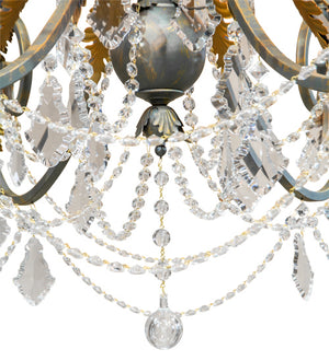 Meyda Tiffany - 213272 - 32 Light Chandelier - Serratina - French Bronze