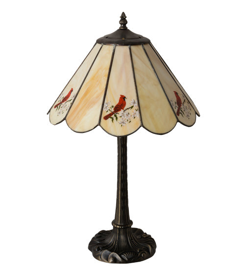 Meyda Tiffany - 218825 - One Light Table Lamp - Cardinal - Rust