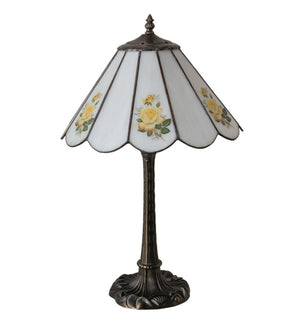 Meyda Tiffany - 218829 - One Light Table Lamp - Roses