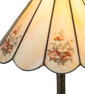 Meyda Tiffany - 218834 - One Light Table Lamp - Pansies