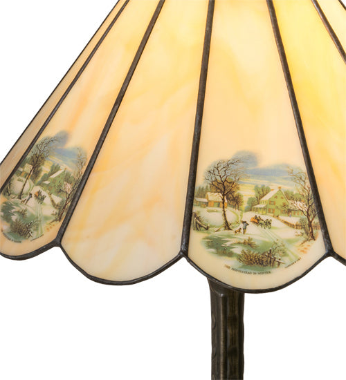 Meyda Tiffany - 218838 - One Light Table Lamp - Americana