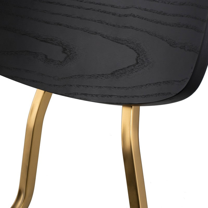 Nuevo - HGEM863 - Dining Chair - Scholar - Onyx