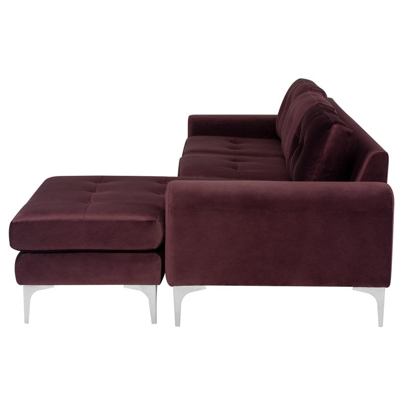 Nuevo - HGSC672 - Sectional - Colyn - Mulberry