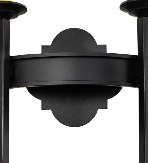 Meyda Tiffany - 117866 - Two Light Wall Sconce - Fascia - Blackwash