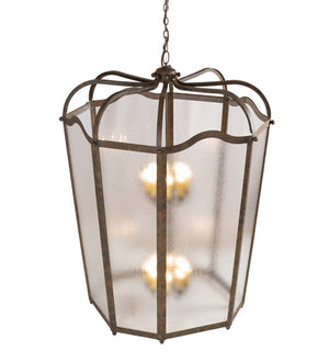 Meyda Tiffany - 134704 - 16 Light Pendant - Citadel - Organic Rust