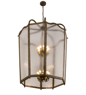 Meyda Tiffany - 134704 - 16 Light Pendant - Citadel - Organic Rust