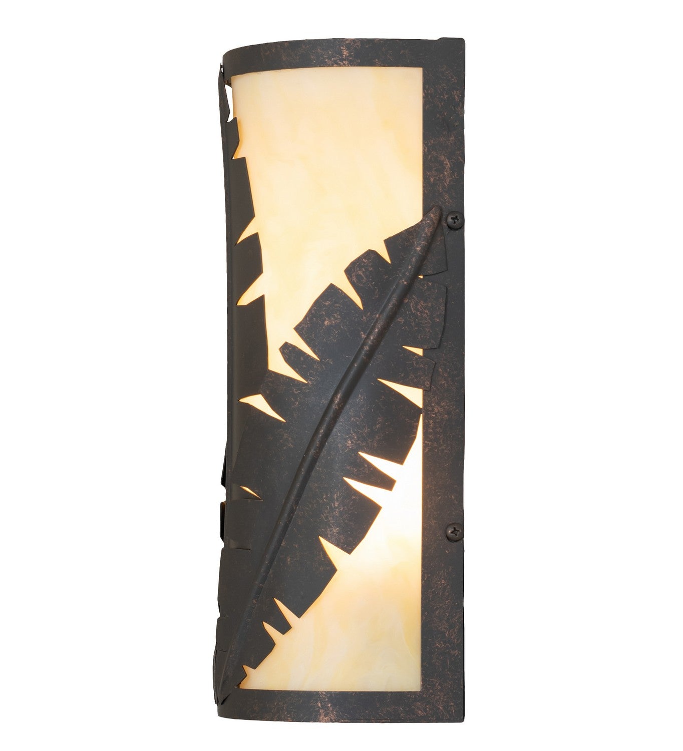 Meyda Tiffany - 146549 - Two Light Wall Sconce - Tiki - Gilded Tobacco