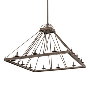 Meyda Tiffany - 205649 - 12 Light Chandelier - Retreat - Gilded Tobacco