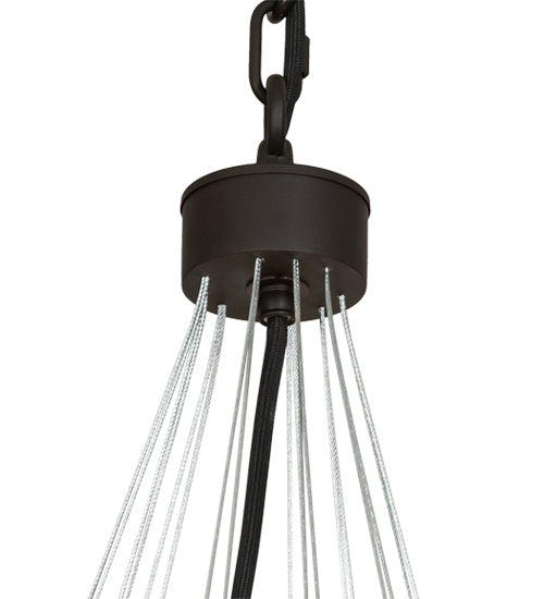 Meyda Tiffany - 214041 - Nine Light Chandelier - St. Lawrence - Oil Rubbed Bronze