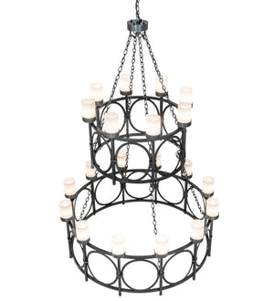 Meyda Tiffany - 214838 - 20 Light Chandelier - Porta - Charcoal Gray